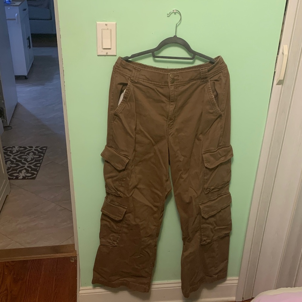 Brown Cargo Pants